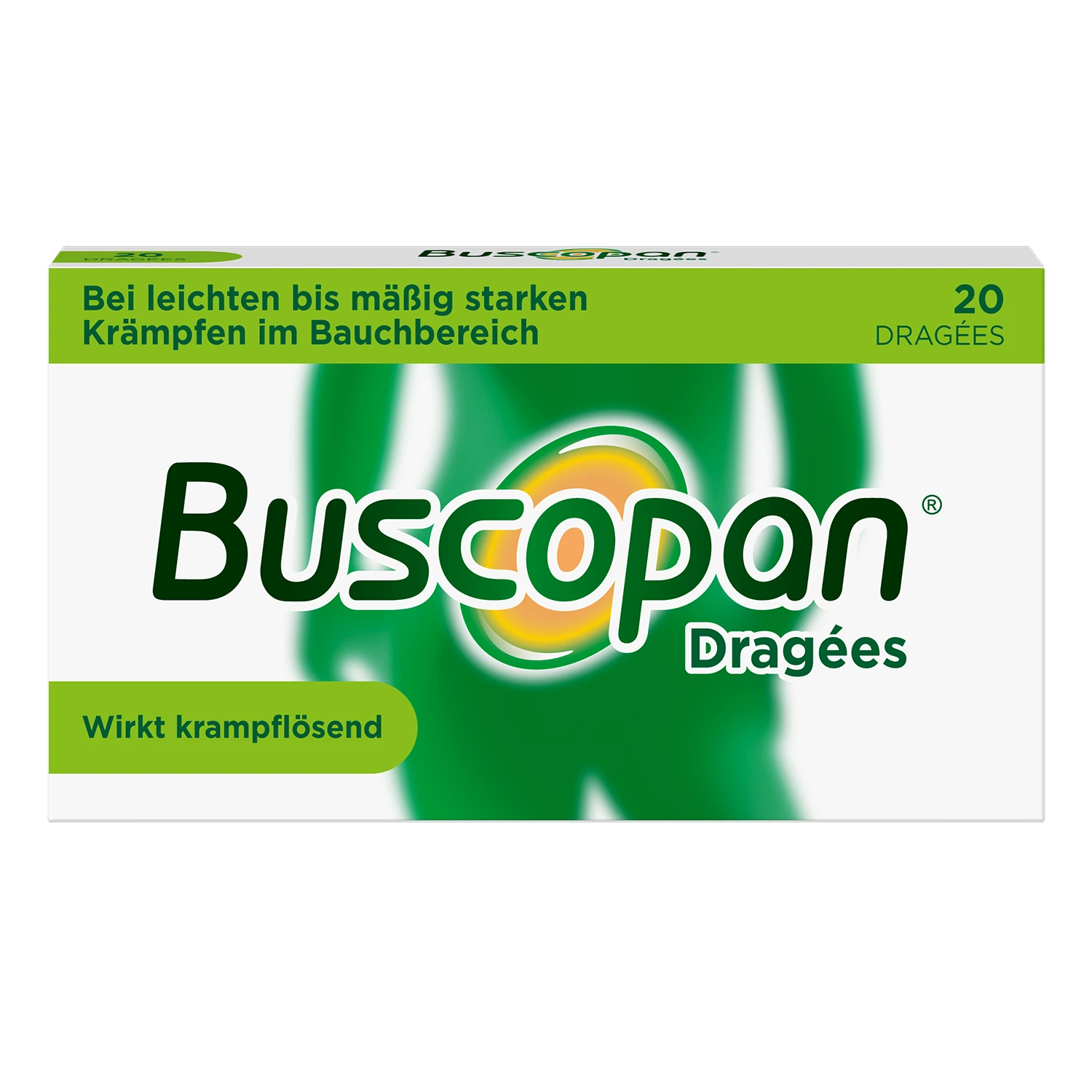 Buscopan® Dragées Produktabbildung